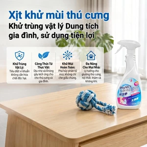 Xịt khử mùi thú cưng, khử mùi chó mèo, loại bỏ mùi hôi, tẩy mùi nước tiểu và phân, làm sạch không khí