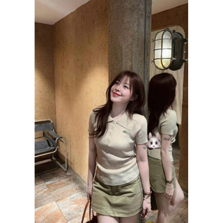 Áo Len Polo Mongtoghi Thêu Cá Chuẩn Miêu