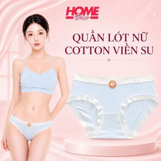 Quần lót nữ cotton thun lạnh mềm mại thoáng mát Quần chíp nữ đáy kháng khuẩn họa tiết dễ thương LY03