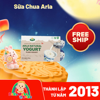Sữa Chua Arla Natural Yogurt – Strawberry/Cherry – Lốc 6 Hộp x 100g, Mịn – Ít Ngọt – Dễ Ăn Cho Bé