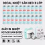 Giấy in nhiệt dán được in bill Bluetooth con mèo ...máy in cầm tay có sẵn keo [20 cuộn LIÊN TỤC MINI]
