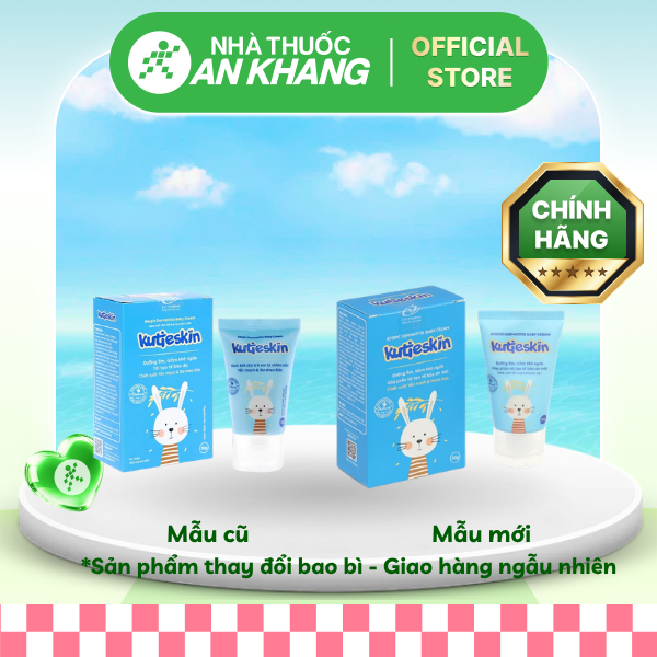 Kem bôi Kutieskin trị chàm sữa, dưỡng ẩm cho bé tuýp 30g [Nhà Thuốc An Khang - Chính Hãng 100%]