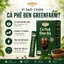 Mua 2 ĐƯỢC 3 - CAFE ĐEN HÒA TAN NGUYÊN CHẤT GREENFARM (1 hộp x 10 GÓI x 2Gr) KHÔNG ĐƯỜNG, ÍT CALO.