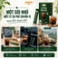 Combo 5 Hộp CAFE ĐEN HÒA TAN NGUYÊN CHẤT GREENFARM (1 hộp x 10 GÓI x 2Gr) KHÔNG ĐƯỜNG, ÍT CALO.