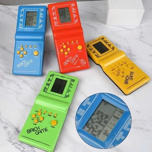 Máy Chơi Game Cầm Tay Mini BRICK GAME 9999 Trò Chơi Điện Tử 4 Màu Retro Tuổi Thơ Có Màn Hình LCD
