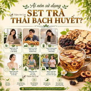 30 Set Trà Thải Bạch Huyết, Trà Thải Ứ, Detox Giảm Cân, Thanh Lọc Cơ Thể, Giảm Khí Hư