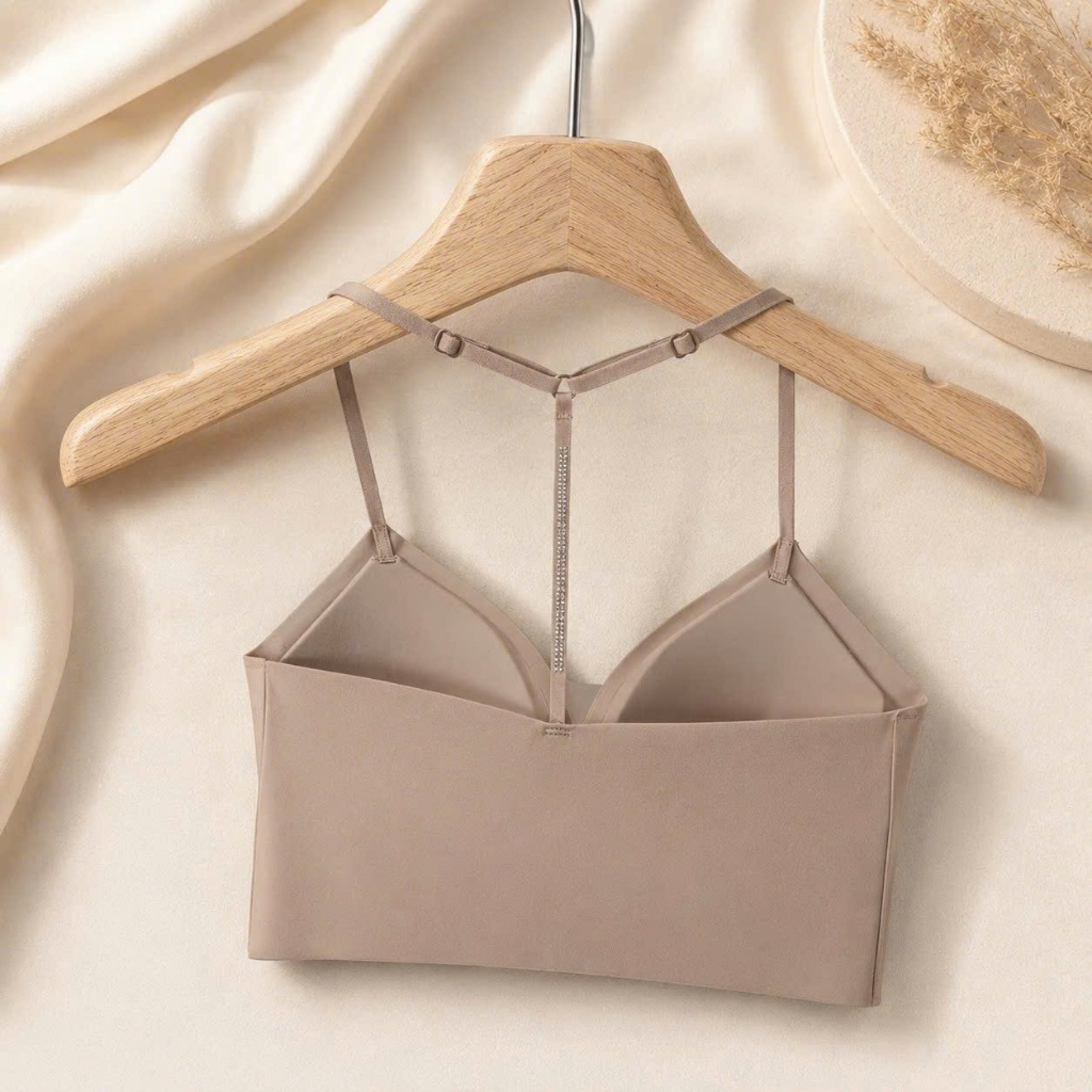 G&K - Áo Ngực Su Đúc Không Gọng Lưng Chữ T Nâng Đỡ Tự Nhiên - Luna Seamless Bra