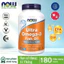 NOW Dầu cá Omega 3 180 viên hàm lượng EPA/DHA, thực phẩm bổ sung ăn uống hàng ngày