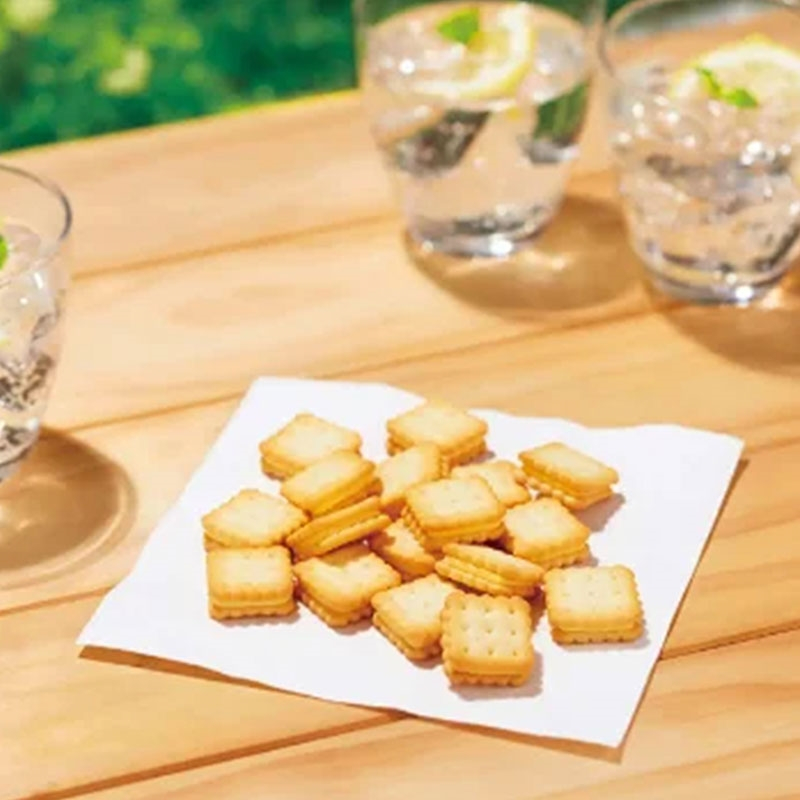 Bánh quy YBC nhân kem chanh gói 40g Nhật Bản - Giòn tan, Nhân Kem Chua Ngọt Thanh Mát