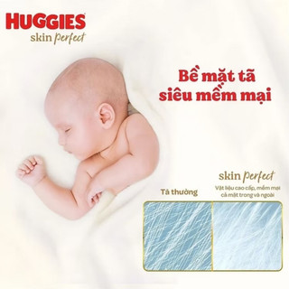 [MUA 3 TẶNG 1] Tã/Bỉm Dán Sơ Sinh Huggies SkinPerfect Size NB (<5kg) - Lucie's Mom