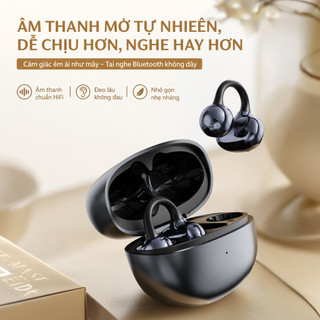 Tai nghe Bluetooth mới 2026, kẹp tai, kiểu dáng thời trang, không nhét tai, tai nghe Bluetooth không dây