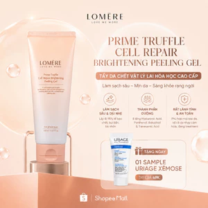 Tẩy tế bào chết vật lý lai hóa học sạch sâu, sáng da LOMERE Prime Truffle Cell Repair Brightening Peeling 150ml
