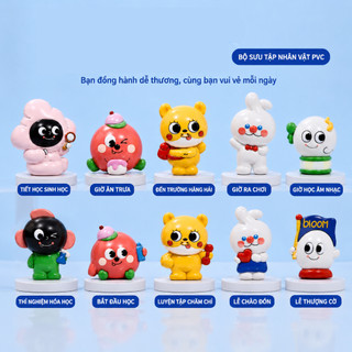 Túi Mù Bean Mini 10+1 Mẫu Ẩn Blind Box – Mô Hình Figure Mini Dễ Thương Đồ Chơi Sưu Tầm Trang Trí Bàn Học Quà Tặng