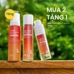 Bộ đôi serum kem dưỡng Vitamin C dưỡng sáng da mờ thâm nám tàn nhang từ trái Sơ-ri Cỏ Mềm — ảnh 7