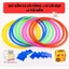 Set Đồ Chơi Vận Động Mầm Non 3 Trong 1(Size 38) – Bộ Ném Vòng Cổ Chai, Nhảy Ô Tiếp Sức Phát Triển Thể Chất Cho Bé 🏃‍♂️🌈