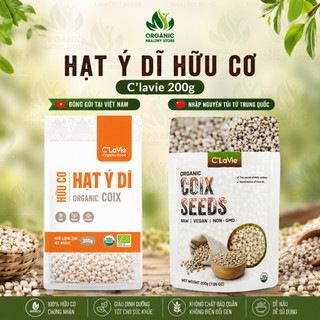 Hạt ý dĩ hữu cơ C'LaVie Organic Coix Seeds 200g