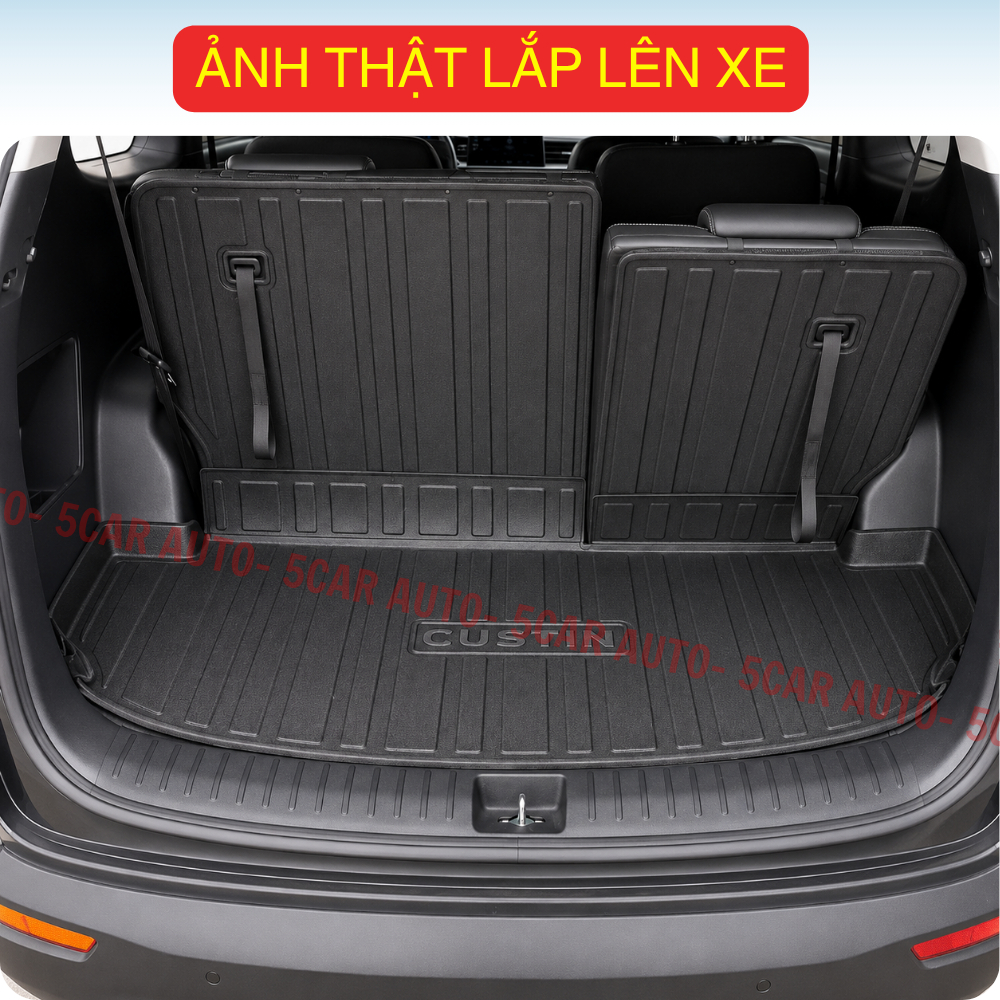 LÓT CỐP xe Hyundai Custin 2024 - Nay, nhựa dẻo siêu đẹp, siêu bền, chống thấm nước, không mùi, vừa khít xe