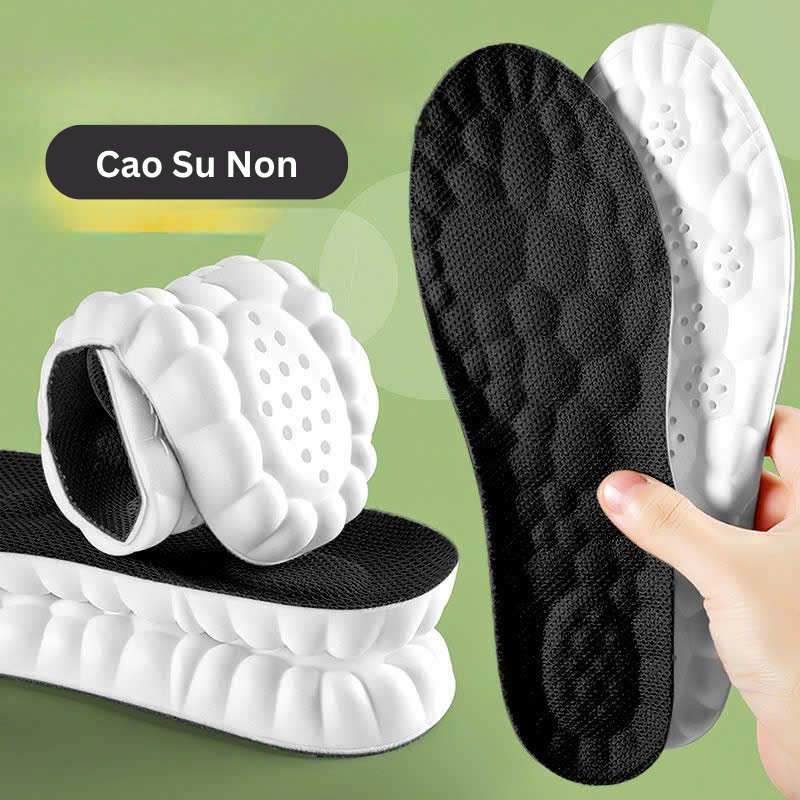 Lót Giày Thể Thao FASASTORE, Lót Chất Liệu EVA & Cao Su Non Thấm Hút Mồ Hôi, Chống Hôi Chân