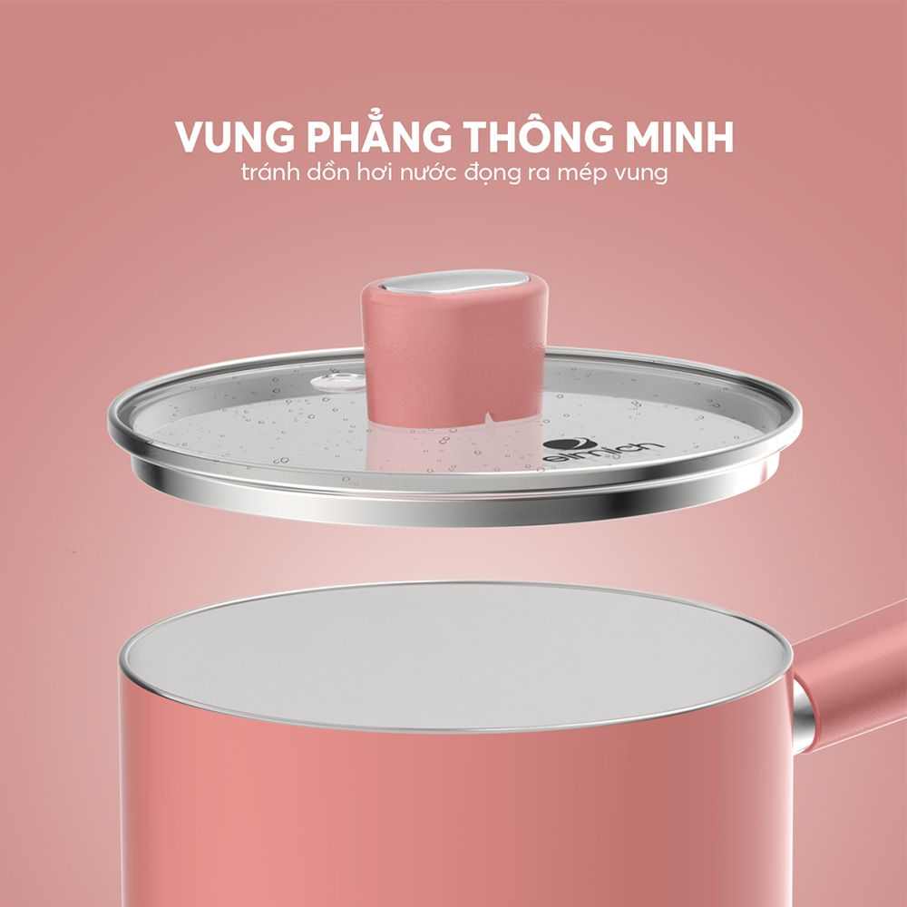 [SVIP] Bộ Nồi Chảo Chống Dính Ceramic Elmich Baby (Quánh & Chảo Size 16cm, Đáy Từ Tổ Ong) | BigBuy360 - bigbuy360.vn