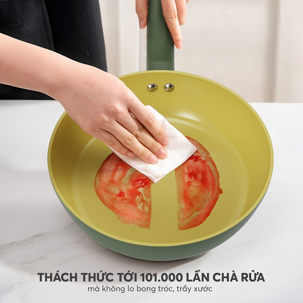 [SVIP] Bộ Nồi Chảo Chống Dính Ceramic Elmich Baby (Quánh & Chảo Size 16cm, Đáy Từ Tổ Ong) | BigBuy360 - bigbuy360.vn