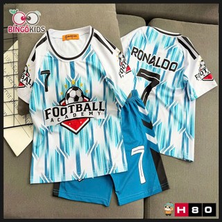 Bộ Thể Thao Ronaldo Thun Lanhj in 3D – Bé Trai Đam Mê Bóng Đá Không Thể Bỏ Lỡ