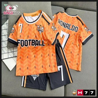 Bộ Thể Thao Ronaldo Thun Lanhj in 3D – Bé Trai Đam Mê Bóng Đá Không Thể Bỏ Lỡ