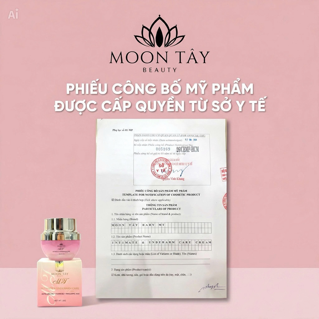 Kem Dưỡng trắng Nách Bẹn V3.Moon Tây.hỗ trợ giảm thâm ,dưỡng trắng sáng vùng da nhạy cảm