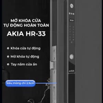 Khóa nhận diện khuôn mặt AKIA HR-33 cho cửa nhôm - Hỗ trợ Matter, Quét Face ID 3D, Vân tay FPC siêu nhạy, app Tuya Smart — ảnh 3