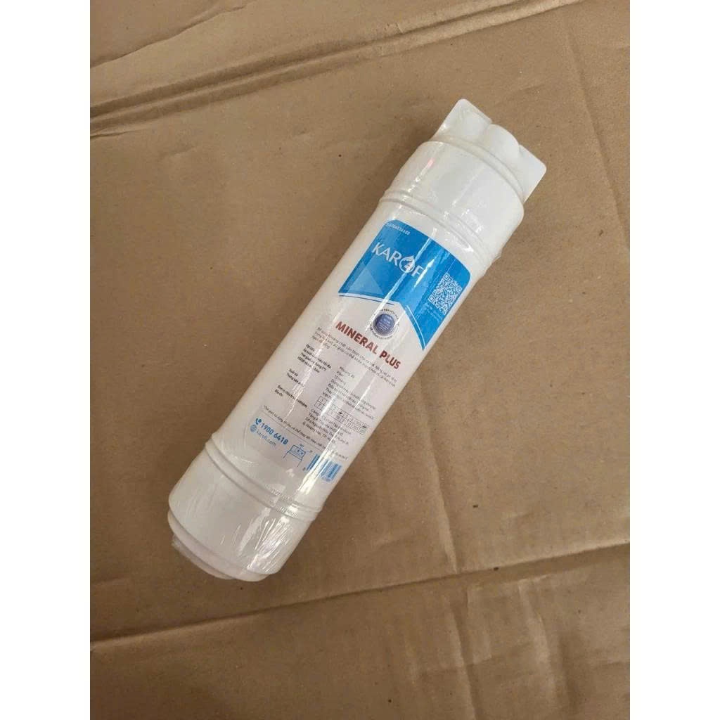 Lõi Chức Năng Mineral Plus Cắm nhanh Karofi Gấp Đôi Khoáng Chất Bổ Sung Khoáng Tự Nhiên Cho Nước Model KAD-D66S