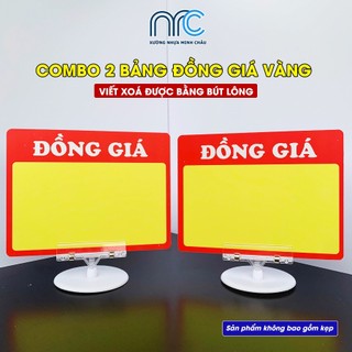 Combo 2 Bảng giá, Bảng sale giảm giá, Bảng đồng giá không thể thiếu cho cửa hàng siêu thị - Hàng đẹp bao lỗi
