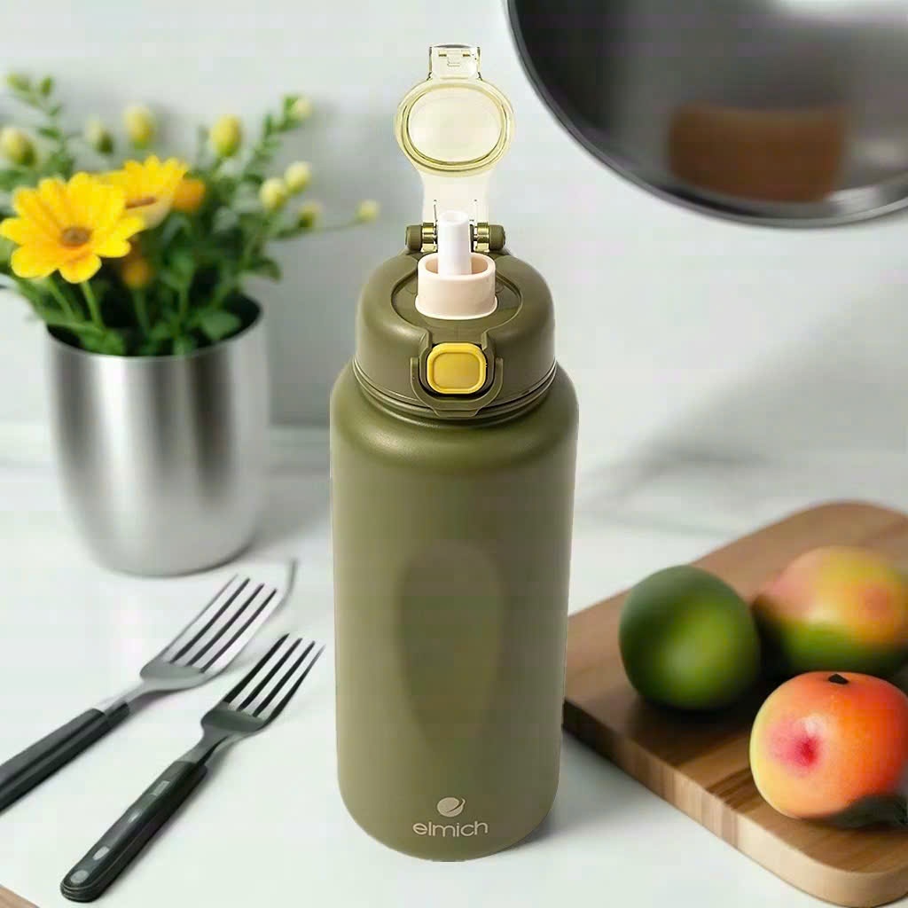 [SVIP] Bình Giữ Nhiệt Elmich EL-0914 / EDA1051 Inox 304 Có Ống Hút, Quai Xách Giữ Nóng Lạnh Chính Hãng | BigBuy360 - bigbuy360.vn