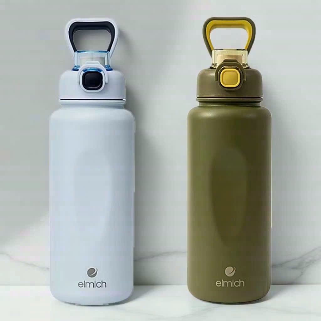 [SVIP] Bình Giữ Nhiệt Elmich EL-0914 / EDA1051 Inox 304 Có Ống Hút, Quai Xách Giữ Nóng Lạnh Chính Hãng | BigBuy360 - bigbuy360.vn