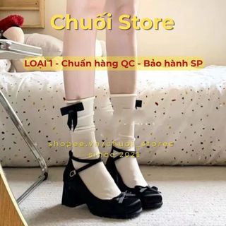 Giày cao gót nữ da PU tổng hợp dệt vải đế cao su sang trọng quý phái tinh t