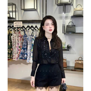Áo voan kim sa CN QCCC