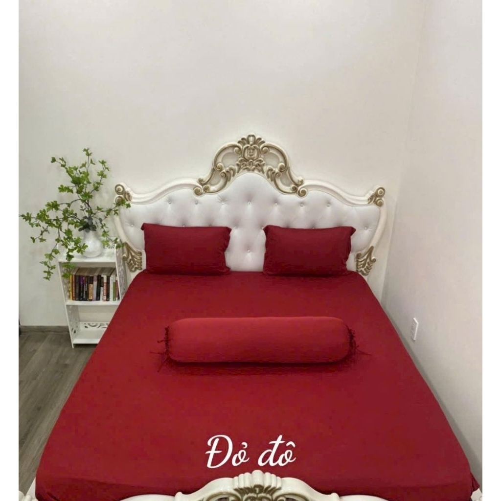 Bộ ga thun lạnh 1,6*2m in Hàn để Quốc [ 3 MÓN] không áo gối ôm