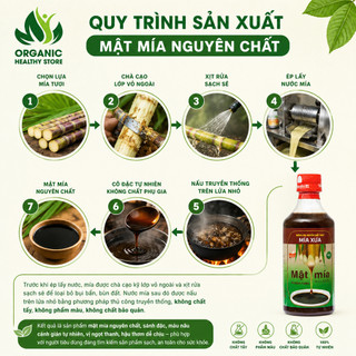 Mật mía nguyên chất 650g Mía Xưa - Hỗ trợ thanh lọc, chữa lành cơ thể một cách tự nhiên