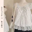 Áo Chấm Bi Form Babydoll Phối Ren Chuẩn Ảnh Jolie