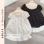 Áo Chấm Bi Form Babydoll Phối Ren Chuẩn Ảnh Jolie