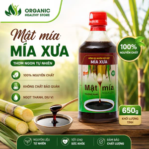 Mật mía nguyên chất 650g Mía Xưa - Hỗ trợ thanh lọc, chữa lành cơ thể một cách tự nhiên