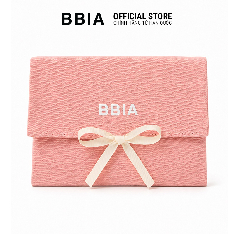 [HÀNG TẶNG KHÔNG BÁN] BBIA Pink Canvas Pouch (mẫu ngẫu nhiên)