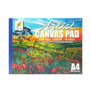 Sổ Canvas Khổ Size A3/A4 10 Tờ 280GSM - Colormate