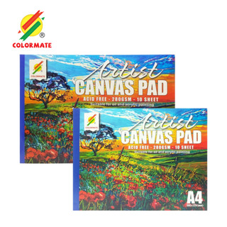 Sổ Canvas Khổ Size A3/A4 10 Tờ 280GSM - Colormate