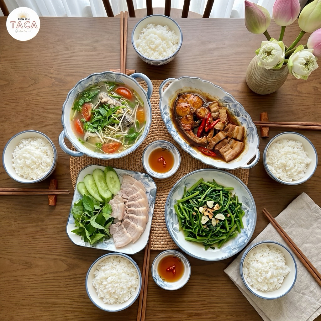 (Sứ Cao Cấp) Bộ bát hoạ tiết Hoa Diệp Hồng Gốm Sứ Cao Cấp 30 chi tiết