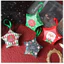 Hộp Đựng Quà Noel Giáng Sinh Hình Ngôi Sao Có Dây Treo MUN STORE HQUASAO029