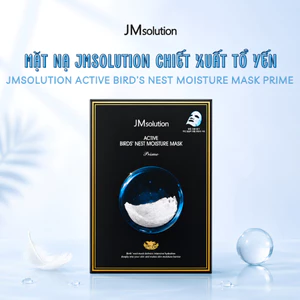 JMsolution Active Bird's Nest Moisture Mask 10pcs |Mặt Nạ Dưỡng Ẩm Chăm Sóc Da Mềm Mượt Hàn Quốc