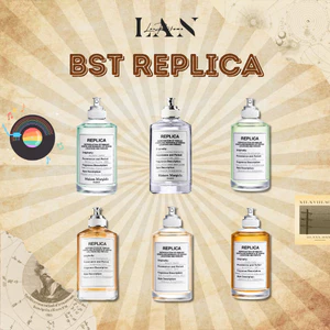 BST Nước hoa Unisex R.E.P.L.I.C.A Beach, Bubble, Coffee, Fireplace, Jazz, Lazy, Matcha LAN PERFUME, Nước Hoa Chiết