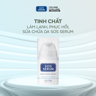 Tinh chất làm lạnh, p.hục h.ồi, sử.a ch.ữa da SOS SERUM Anh [SOS SERUM]