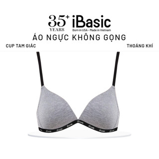 Áo ngực không gọng mút mỏng iBasic Airy thoáng mát kiểu dáng tam giác thể thao BRAY101