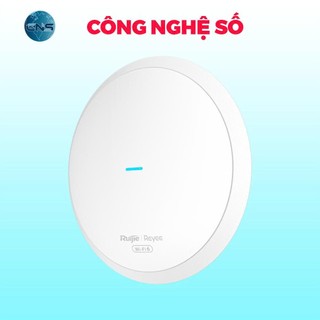 Bộ phát Wifi 6 ốp trần RUIJIE Reyee RG-RAP62 - BẢO HÀNH CHÍNH HÃNG 2 NĂM