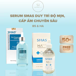 Combo Serum SMAS B5 120g & Serum HA Hyaluronic Acid 100ml Dưỡng Ẩm Chăm Sóc Da Hàn Quốc Si Cosmetic